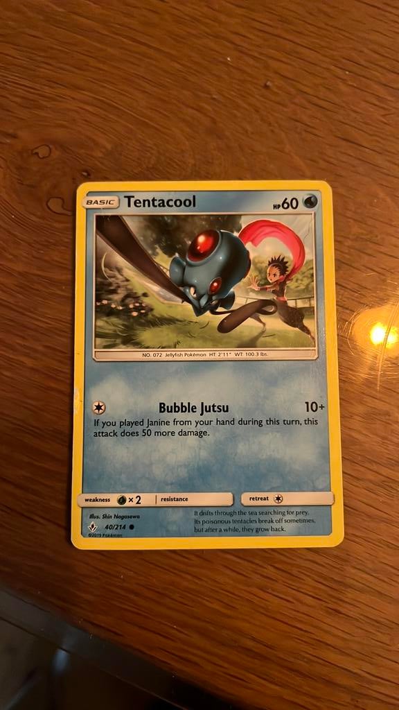 Pokemon kaart, Verzenden, Zo goed als nieuw