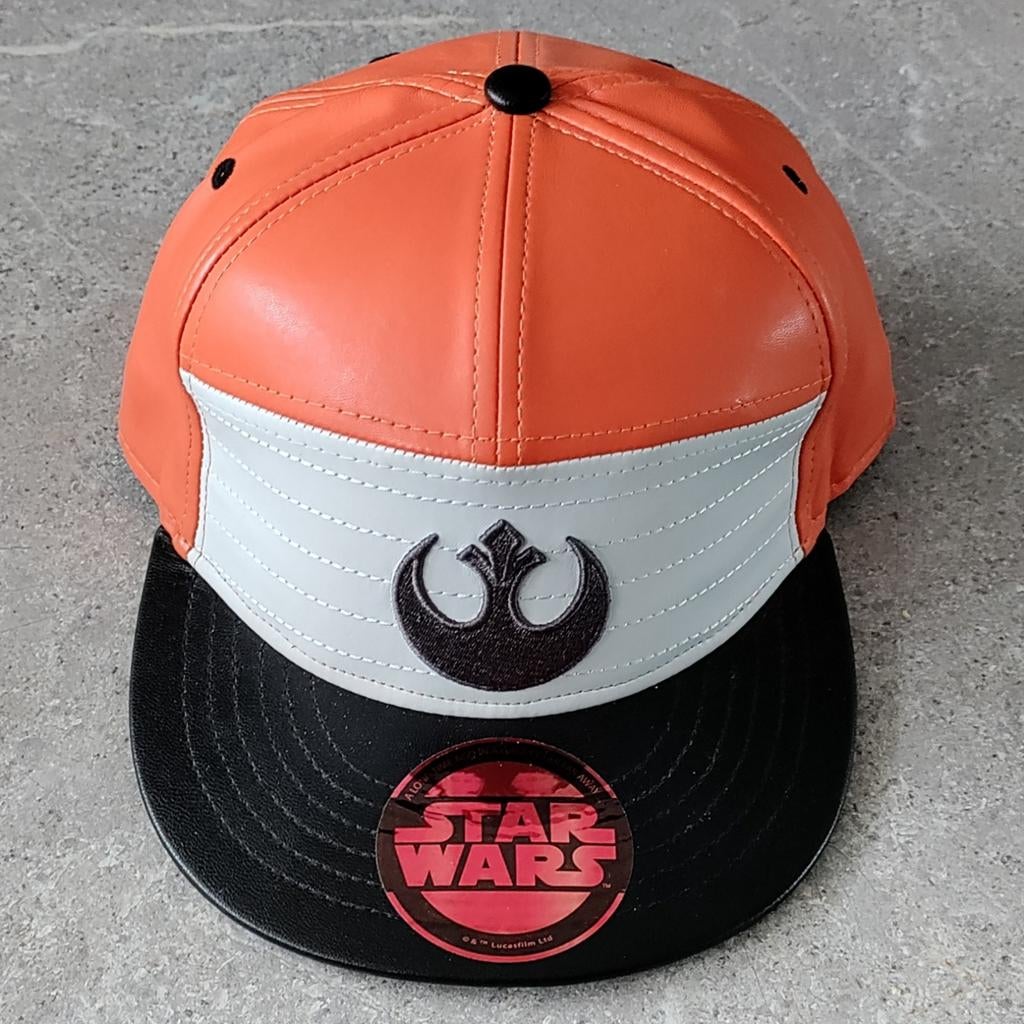 Star Wars Rebel Alliance Cap - Oranje/Zwart Snapback, Kleding | Heren, Hoeden en Petten, Geen merk, One size fits all, Ophalen of Verzenden