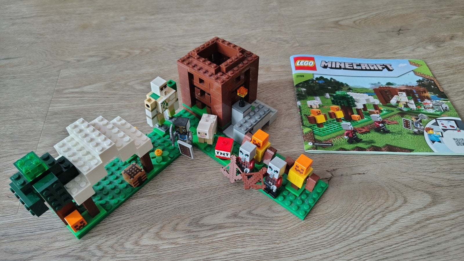 Lego Minecraft 21159, Minecraft, Lego, Inclusief instructies, Ophalen of Verzenden