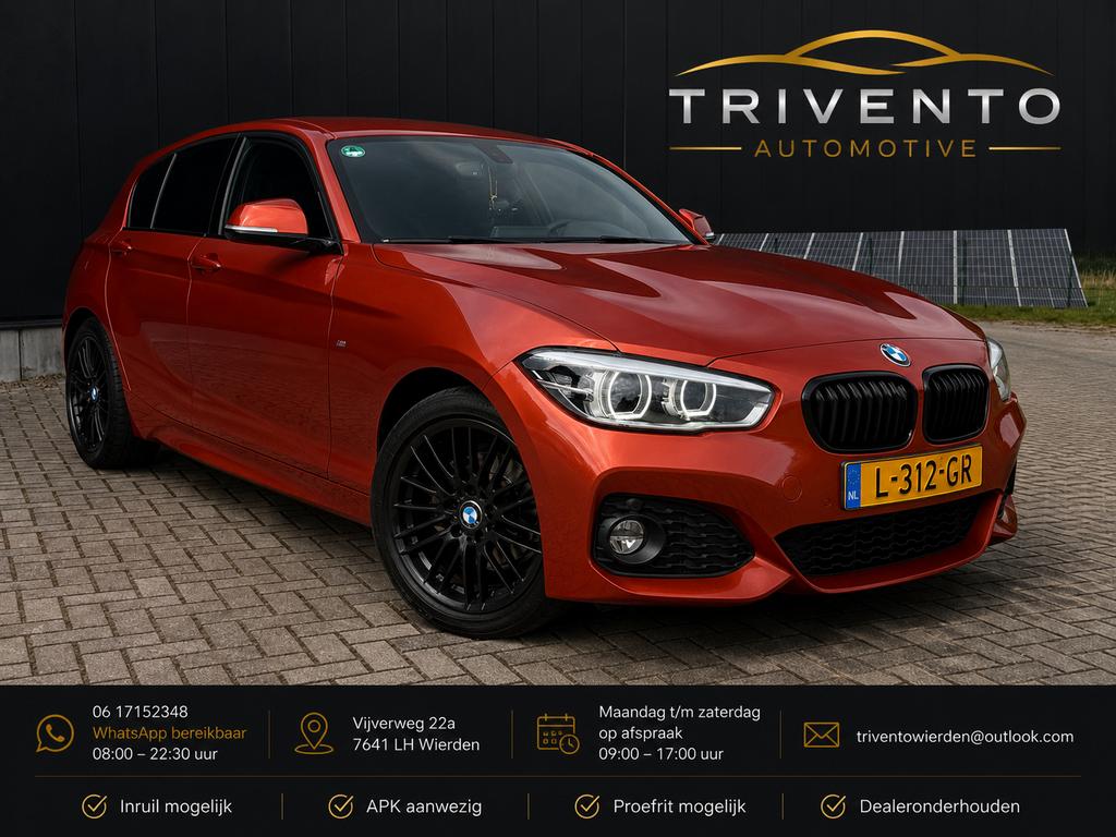 BMW 1-Serie Stage 1 getuned M-pakket / Automaat / diesel, Achterwielaandrijving, Met garantie (alle), Leder, Bedrijf