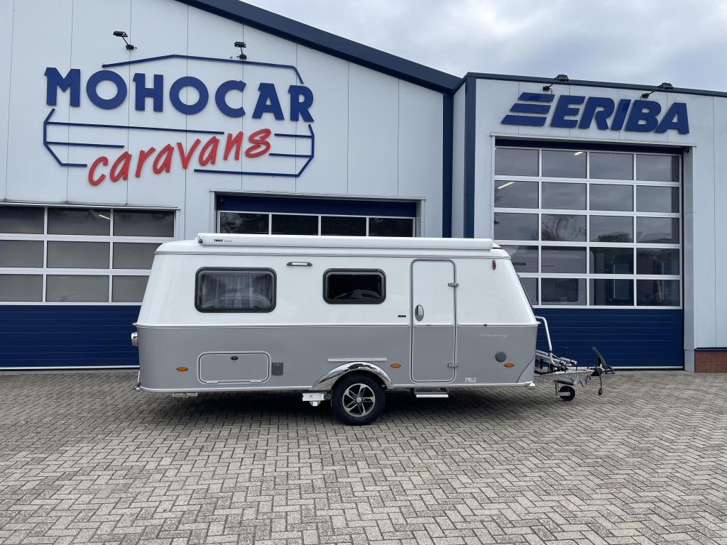 Eriba Touring 642 Legend, Caravans en Kamperen, Caravans, Overige typen, Standaardzit, Bedrijf, Tot en met 3
