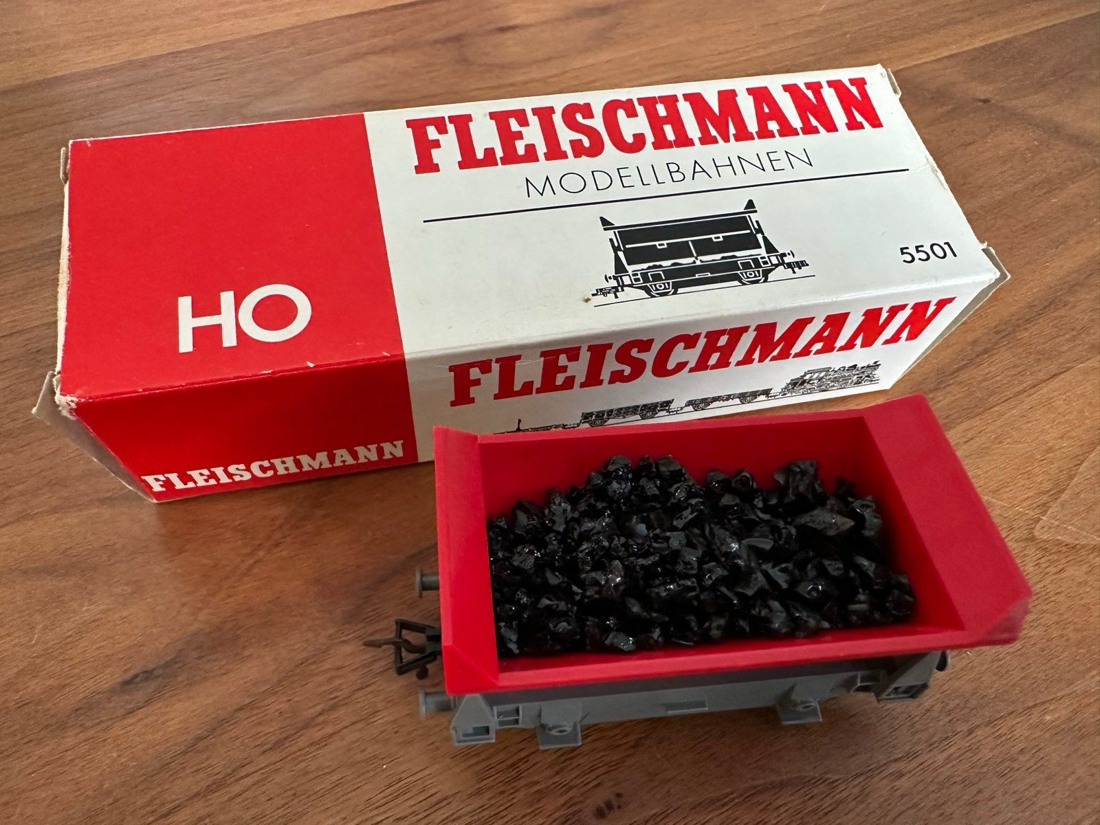 Fleischmann H0 5501 Kolenwagen, Gelijkstroom, Fleischmann, Wagon, Ophalen of Verzenden