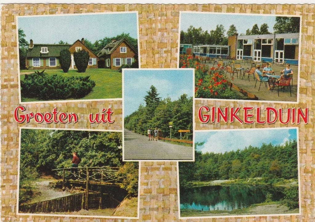LEERSUM Vakantiecentrum Ginkelduin Groeten, Verzamelen, Ansichtkaarten | Nederland, Verzenden, 1960 tot 1980, Gelopen, Utrecht