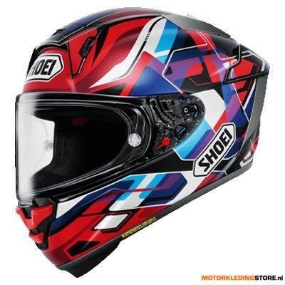 Shoei X-SPR PRO Valion Integraalhelm, Rood-Wit-Blauw, Ophalen of Verzenden, Nieuw met kaartje