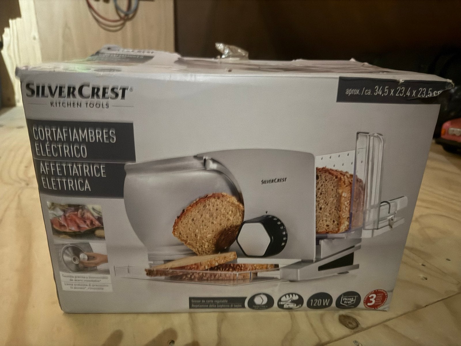 SilverCrest elektrische snijmachine 120W, Ophalen, Nieuw