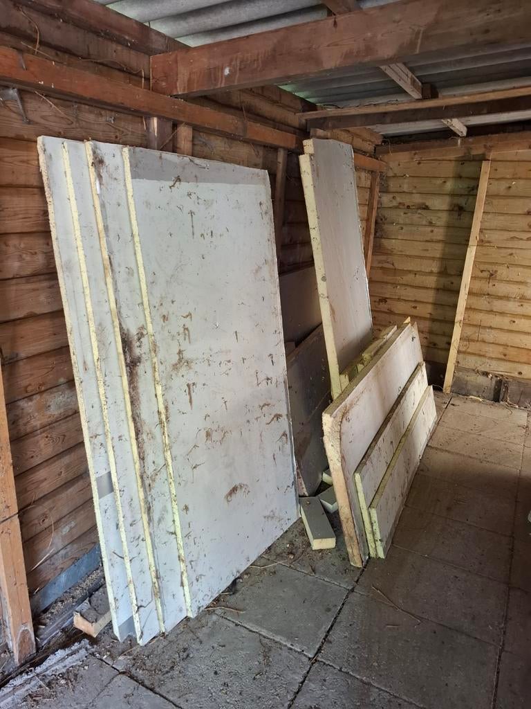 Partij tempex pir platen, Ophalen, Hardschuim (Pir), 15 m² of meer