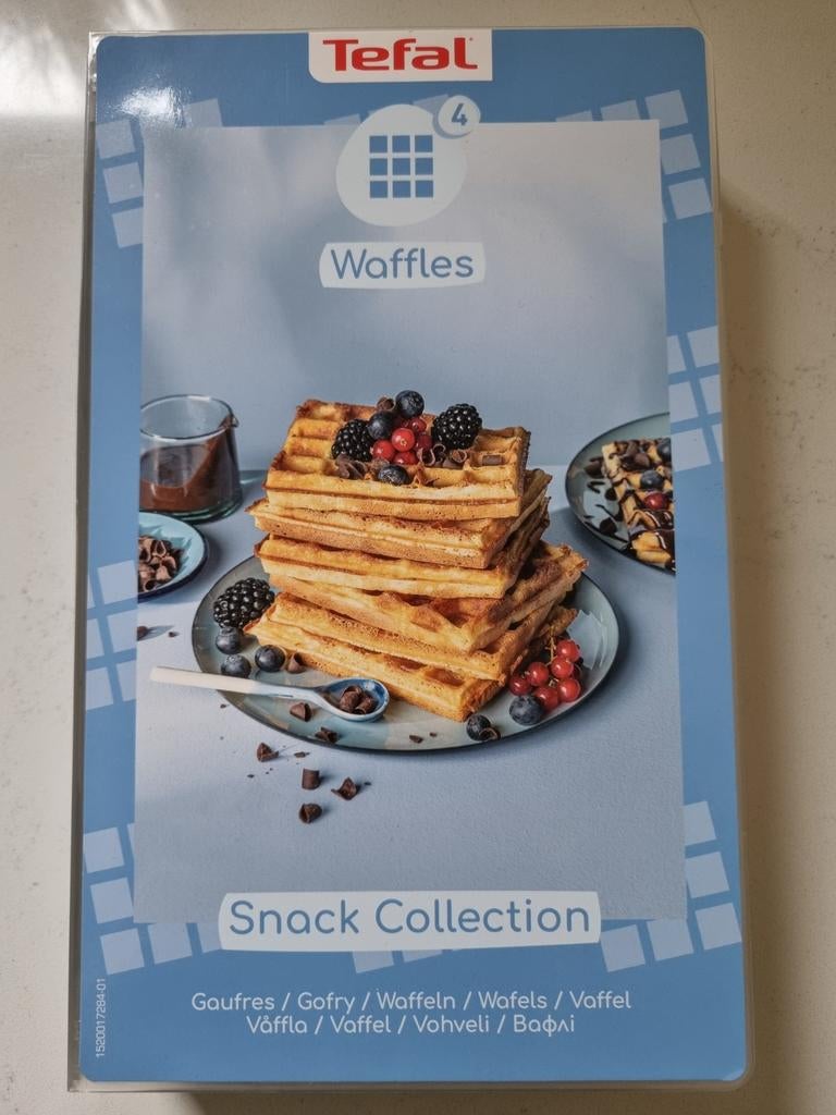 Tefal Snack Collection Wafelijzers - Nieuw, Ophalen of Verzenden, Uitneembare platen, Nieuw