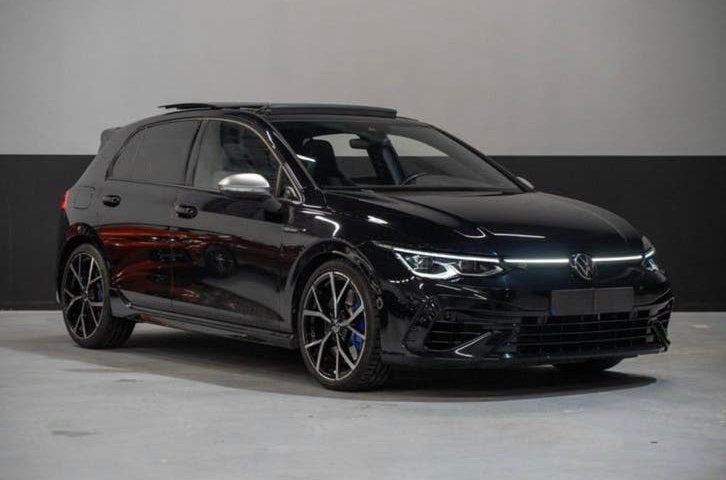 Volkswagen Golf 8 R 4M 2023 Performance 320PK Leder Pano H&K, Auto's, Automaat, Zwart, 4 cilinders, 1984 cc