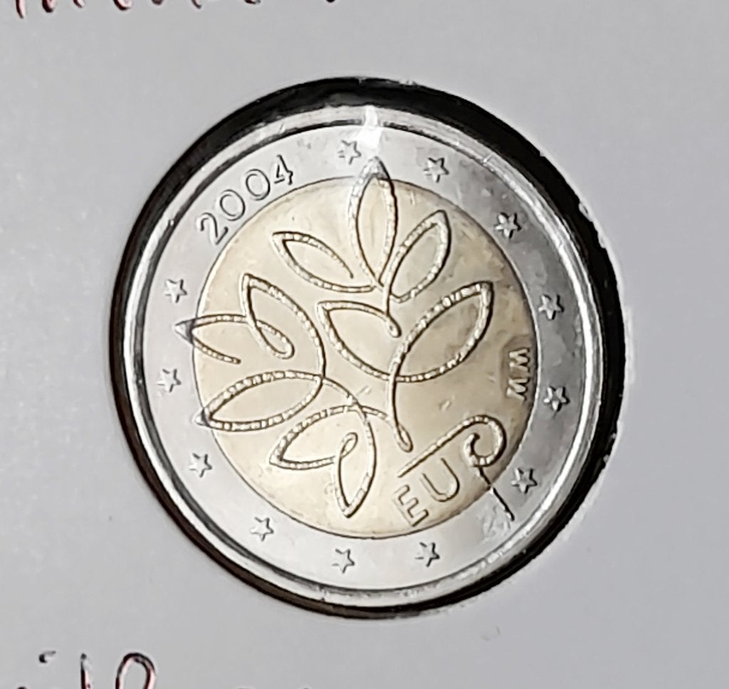 Finland 2 euro 2004 UNC Uitbreiding EU, Postzegels en Munten, Munten | Europa | Euromunten, Ophalen of Verzenden, Finland, 2 euro