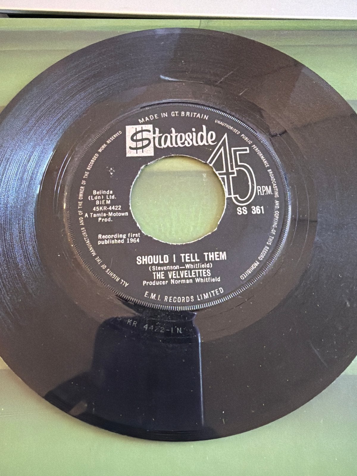 The Velvettes - Needle in a Haystack / Should I Tell Them, Cd's en Dvd's, Vinyl Singles, Gebruikt, Verzenden, Originele persing