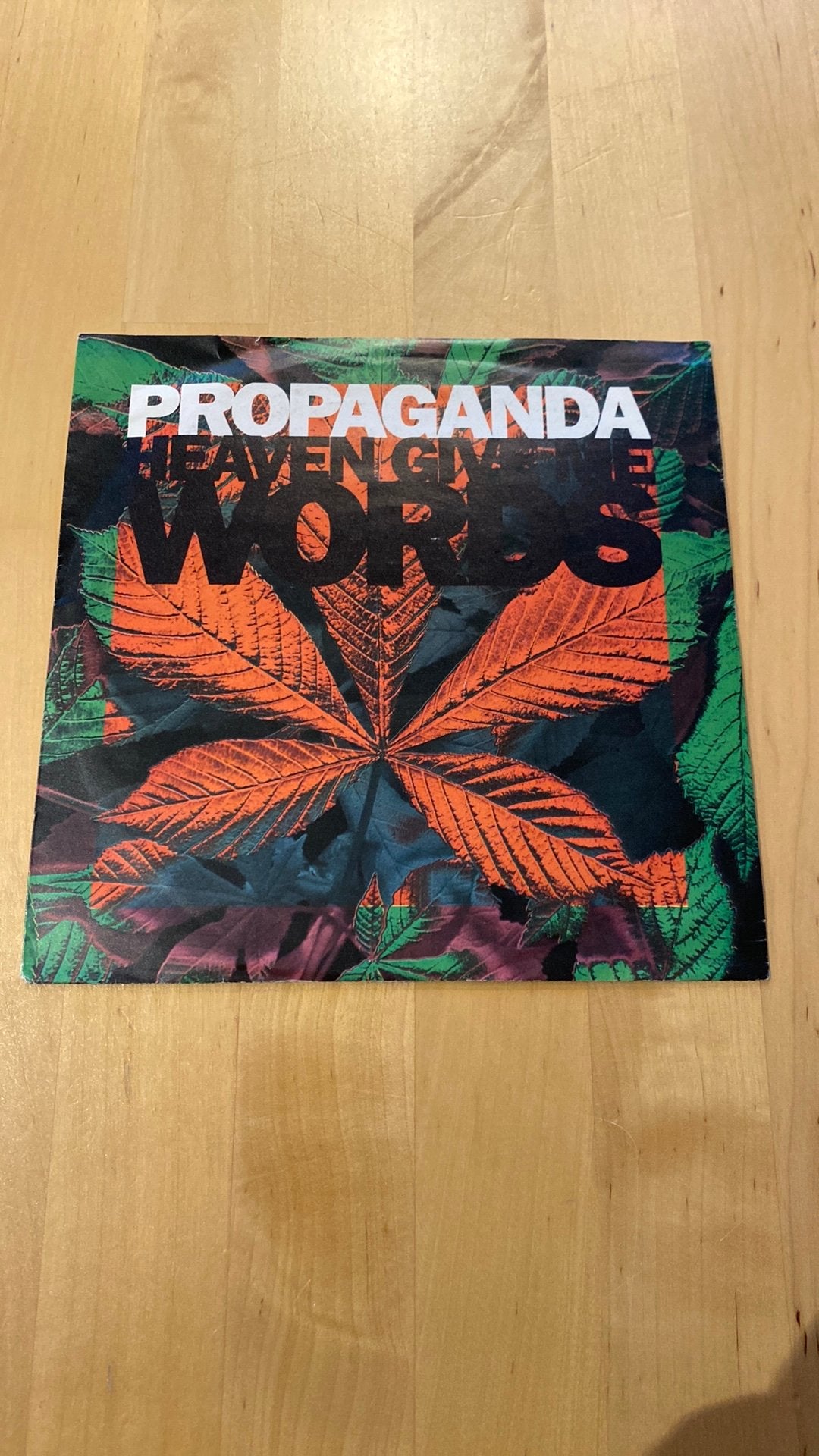 Vinyl single Propaganda - Heaven give me words, Ophalen of Verzenden, Zo goed als nieuw, Pop
