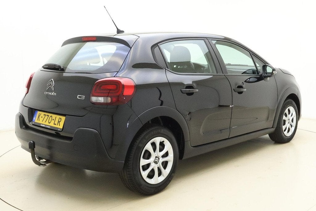 Citroen C3 1.2 PureTech Feel Trekhaak l Apple Carplay/Androi, Voorwielaandrijving, Euro 6, 1199 cc, Origineel Nederlands