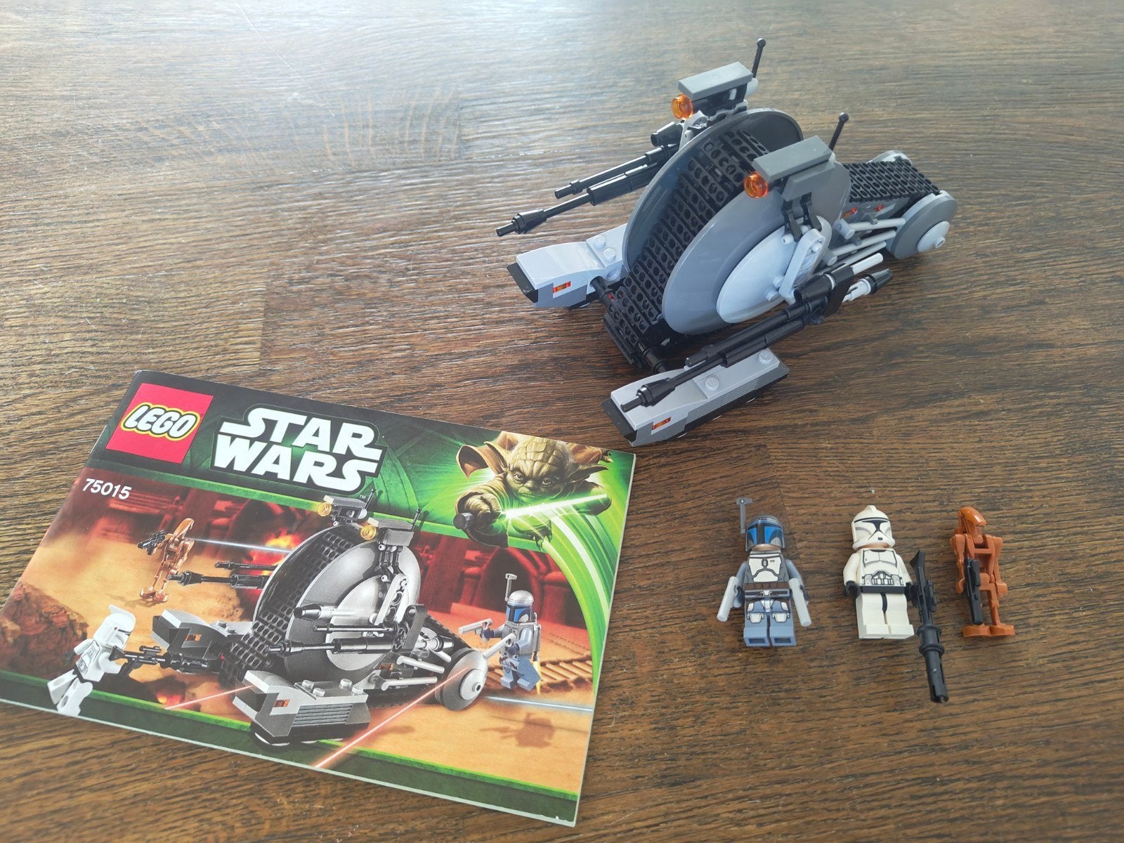 Lego Star Wars Corporate Alliance Tank Droid (75015), Star Wars, Lego, Ophalen of Verzenden, Complete set