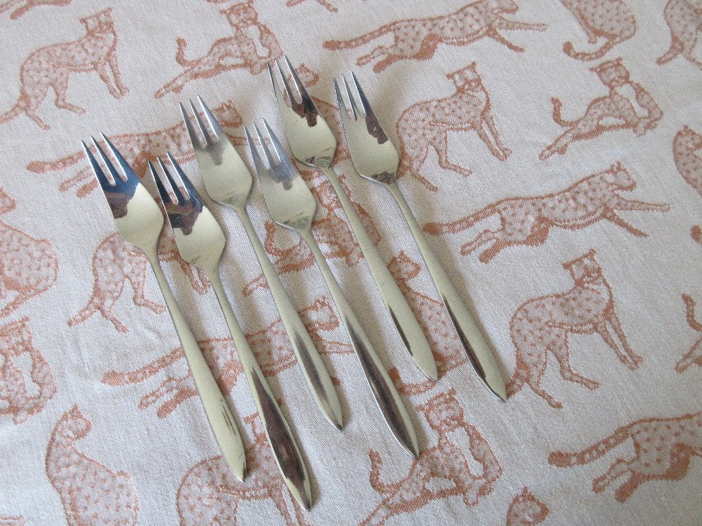 Gero Zilduro 750 Festi 6 Dinervorken voor € 9,00, Gebruikt, Gero, Los bestek, Ophalen of Verzenden