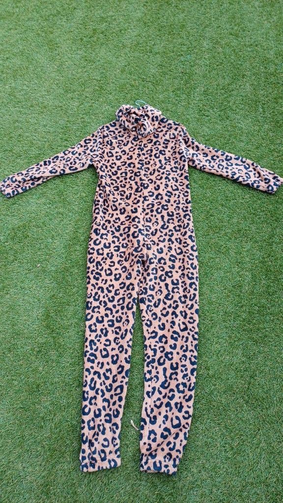 PANTERPRINT JUMPSUIT IN MAAT S/M, Ophalen of Verzenden, Gedragen, Maat 38/40 (M), Overige kleuren