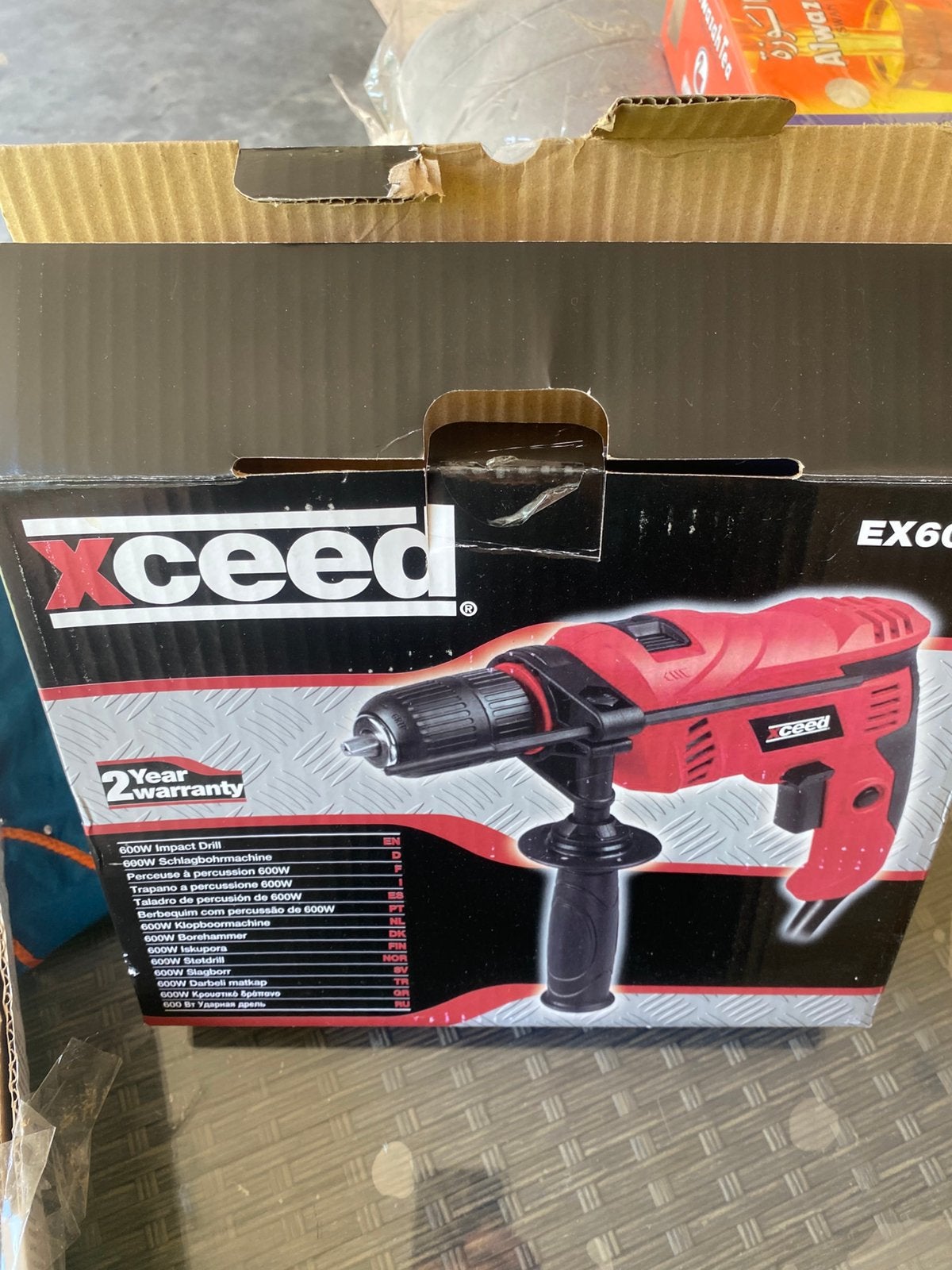 Boormachine XCEED, Doe-het-zelf en Verbouw, Gereedschap | Boormachines, Ophalen, Zo goed als nieuw, Boormachine