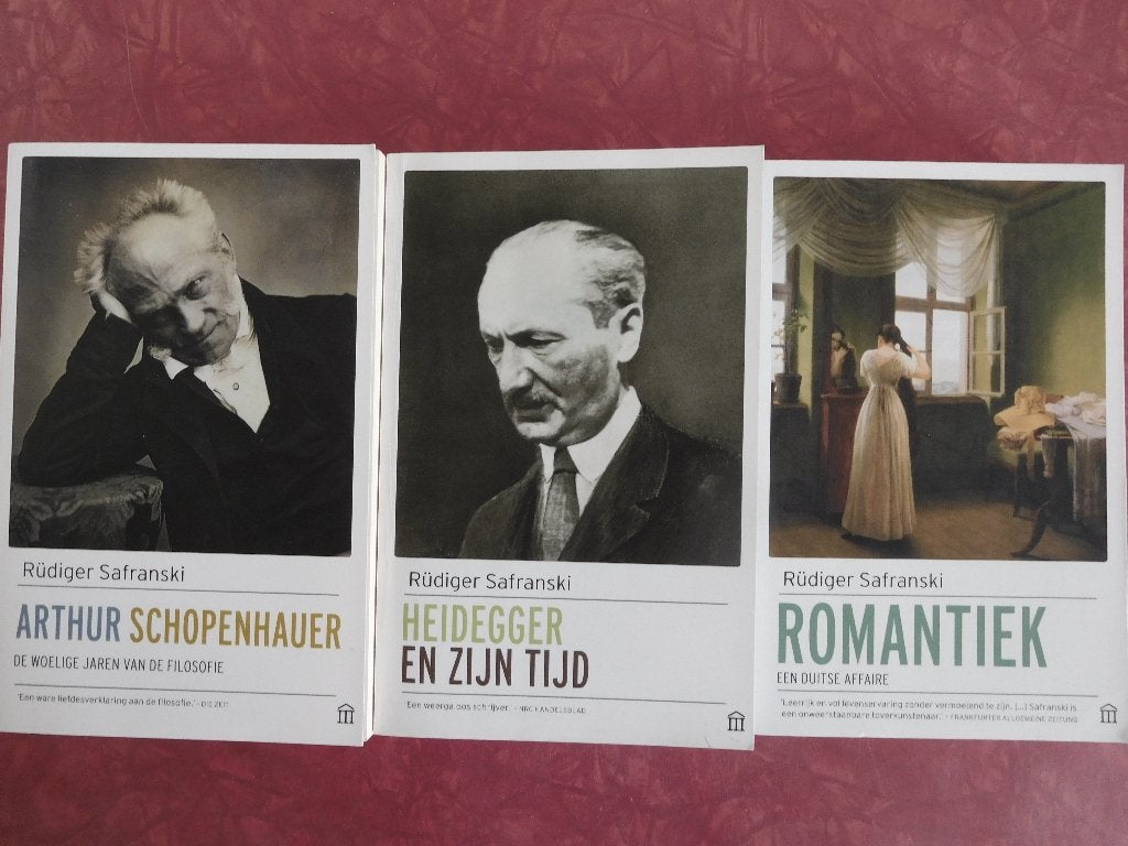 Rüdiger Safranski Schopenhauer Heidegger Romantiek, Boeken, Ophalen of Verzenden, Zo goed als nieuw
