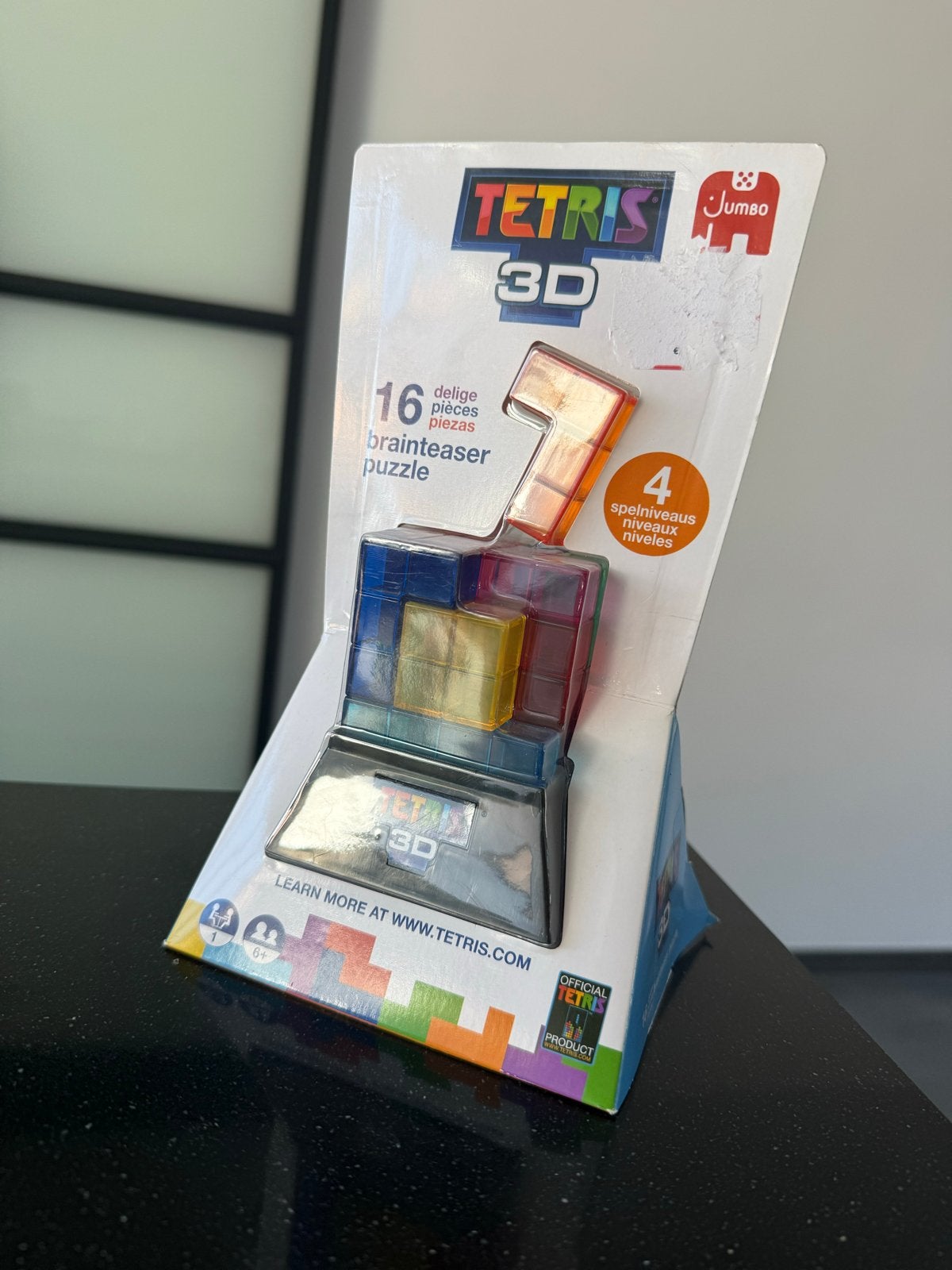 Tetris 3D Brainteaser Puzzel van Jumbo - Nieuw, Ophalen of Verzenden, Minder dan 500 stukjes, Nieuw, Rubik's of 3D-puzzel