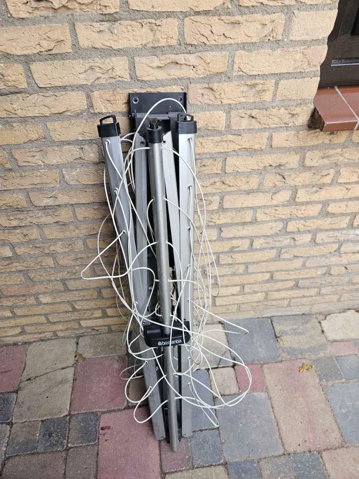 Brabantia wanddroogrek - Compact en handig, Ophalen of Verzenden, Gebruikt, Wasrek