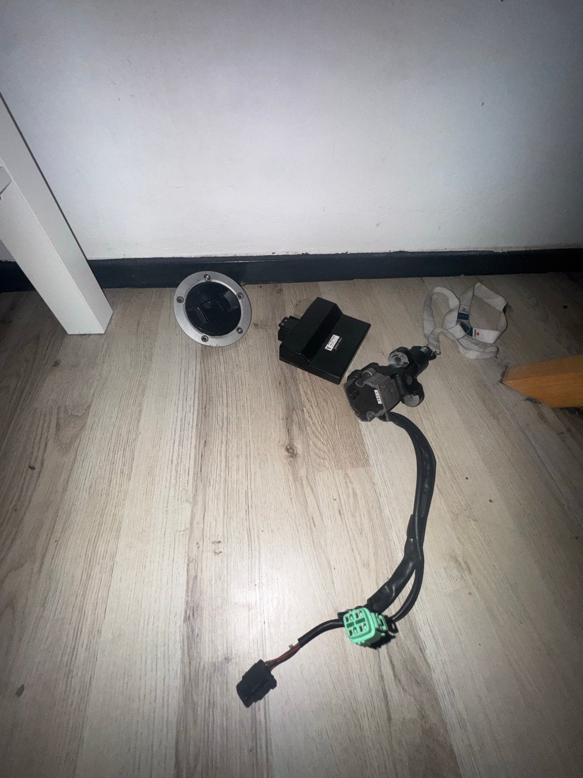 Suzuki GSXR 600 K8/K9 ECU set met tankdop en sleutel, Ophalen, Gebruikt