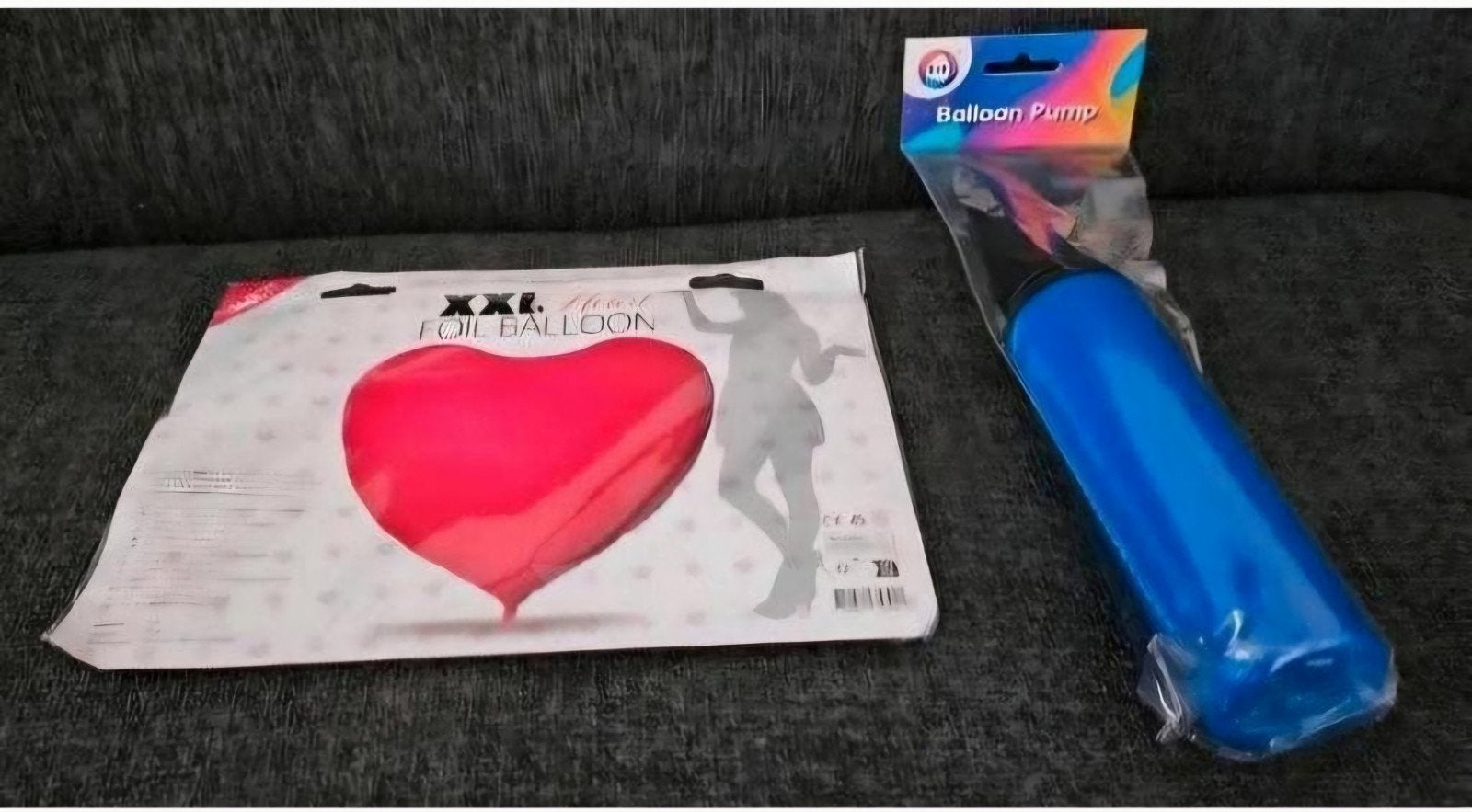 XXL-folie-ballon-hartvorm - 140 cm met ballonpomp
incl.nieuw, Ophalen of Verzenden, Nieuw