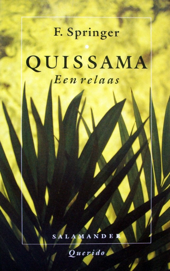 F. Springer - Quissama (Ex.1), Ophalen of Verzenden, Zo goed als nieuw, Nederland