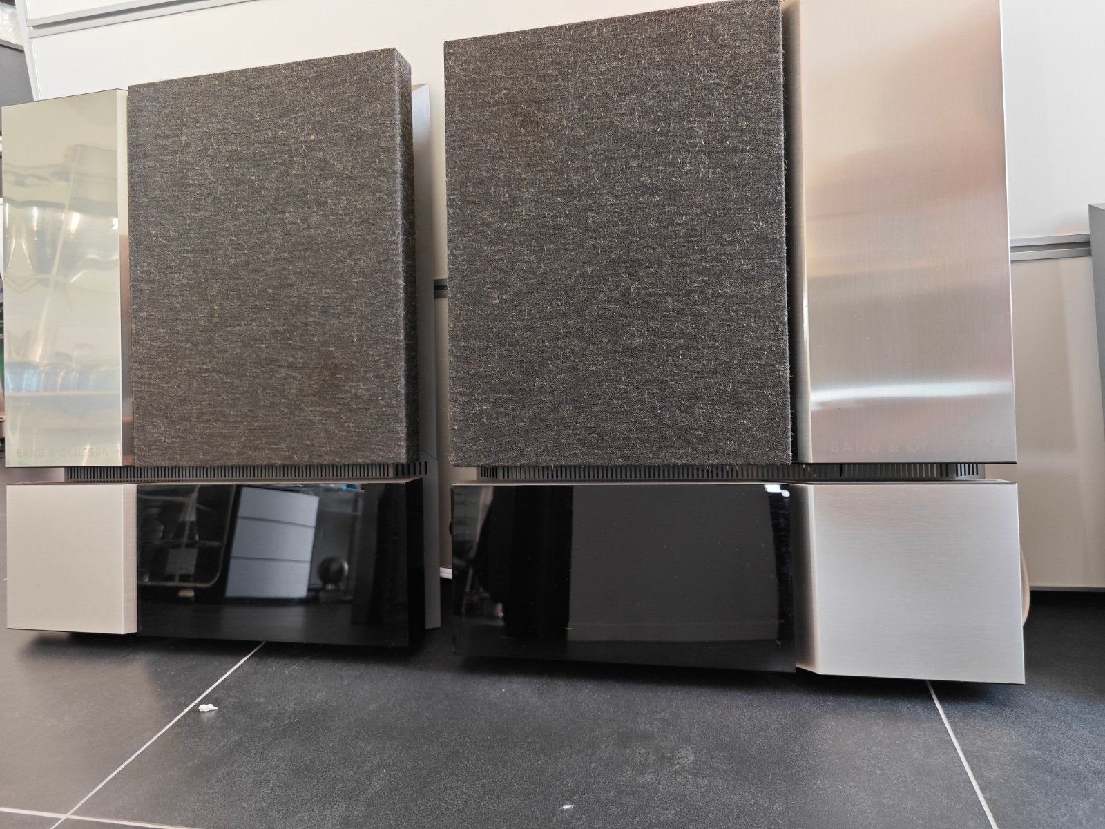 Bang & Olufsen Beolab 4500 / B&O Luidsprekers, Gebruikt, 60 tot 120 watt, Front, Rear of Stereo speakers, Ophalen