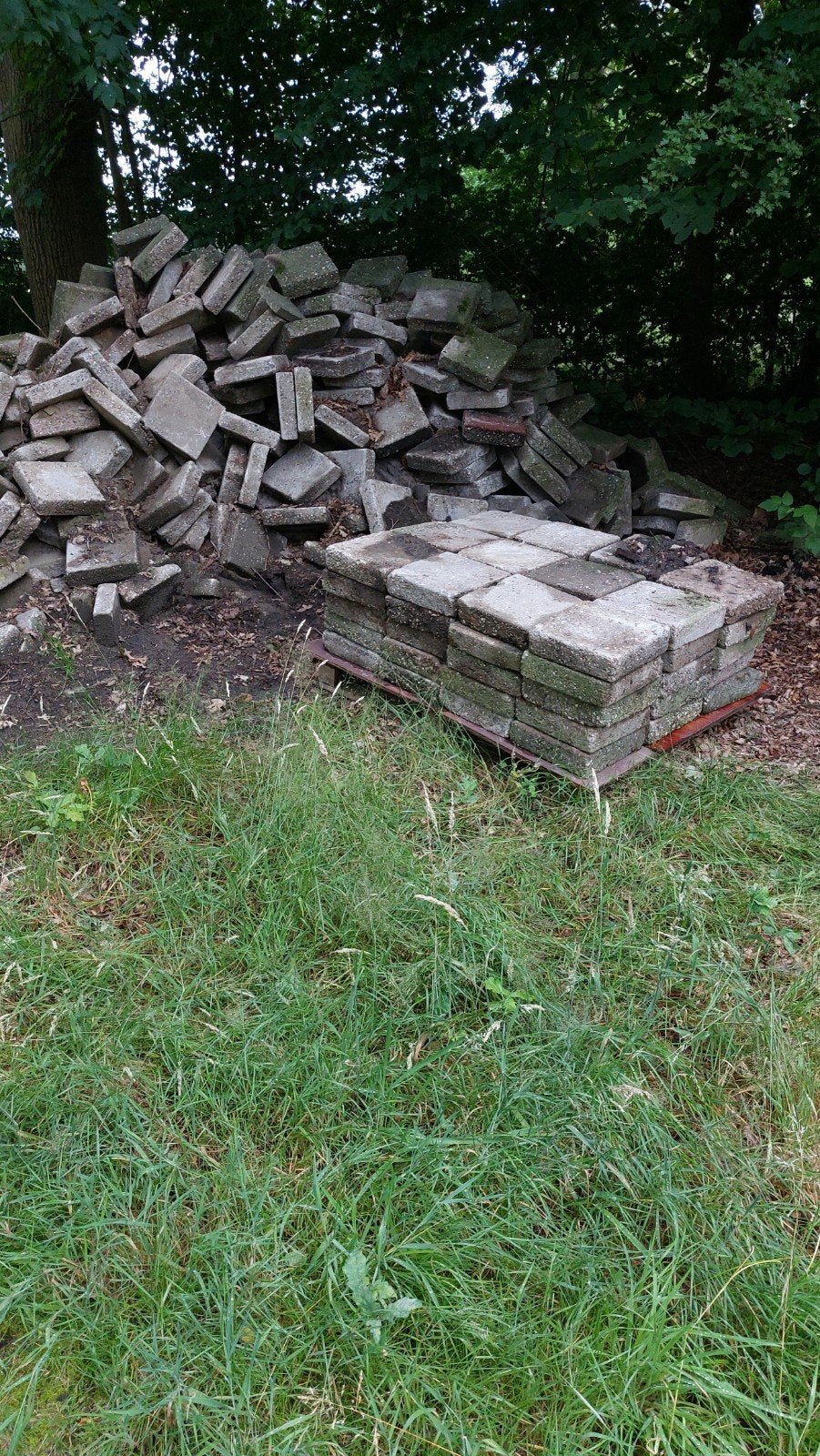 Gratis tegel 30x30x8 stoeptegels, Tuin en Terras, Tegels en Klinkers, Ophalen, Gebruikt, Beton, Terrastegels