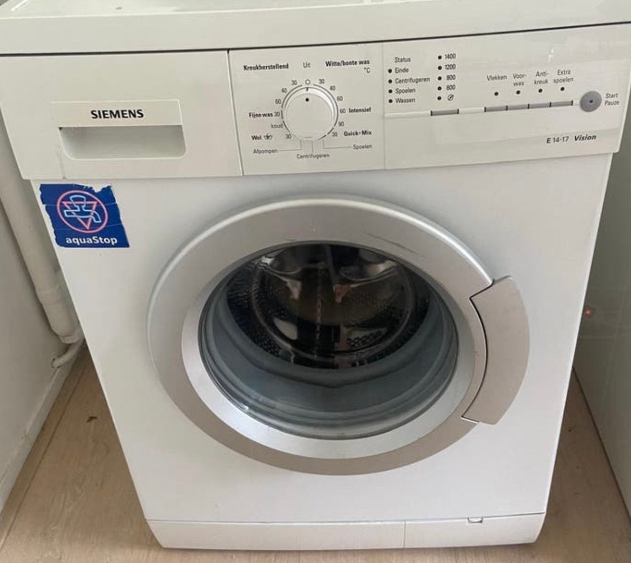 Siemens E14-17 Vision wasmachine, Ophalen, Zo goed als nieuw