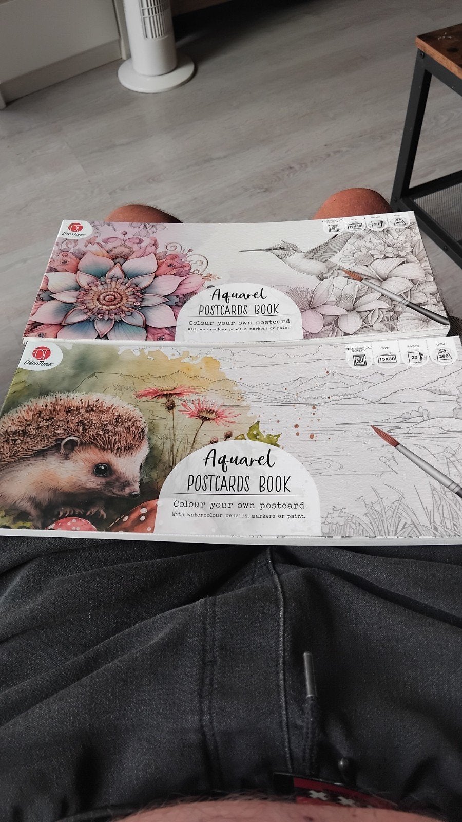 Aquarel Postcards Book - Kleur je eigen kaarten, Hobby en Vrije tijd, Schilderen, Ophalen, Nieuw, Waterverf