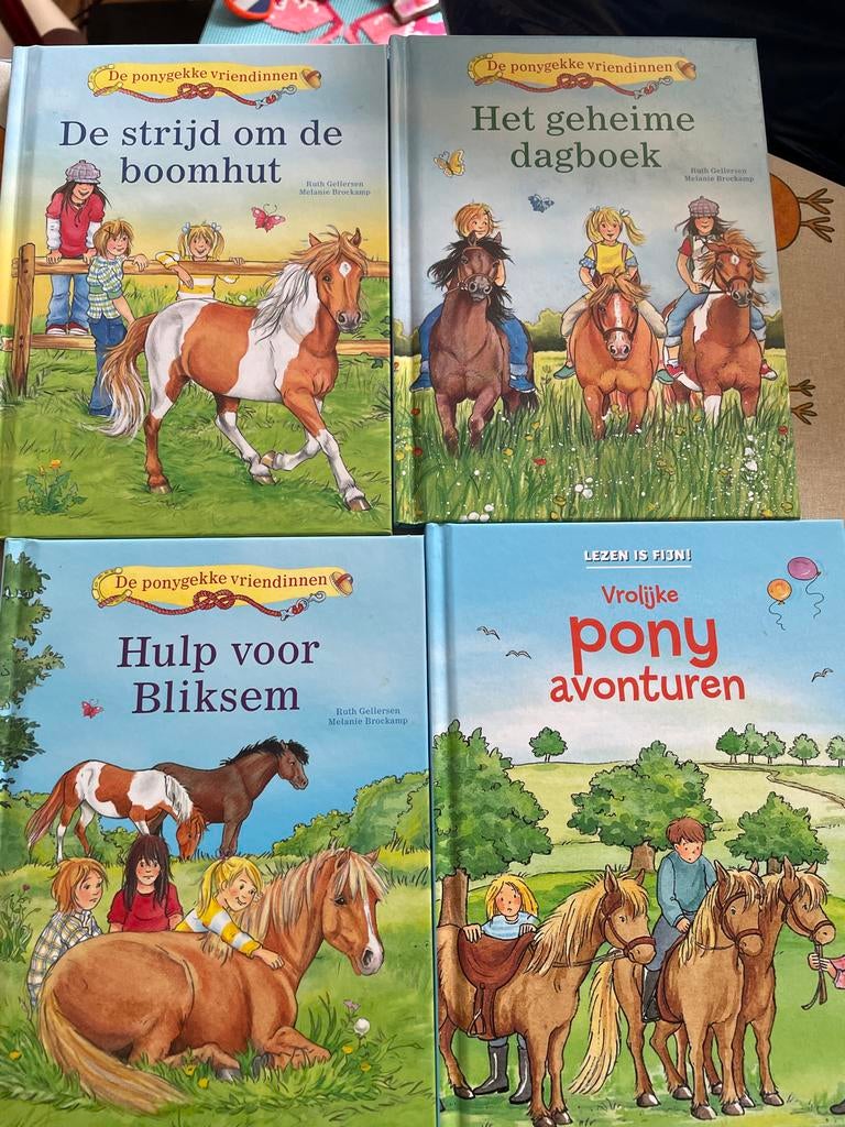 Leesboekjes vanaf 7 jaar: De ponygekke vriendinnen & Vrolijk, Ophalen of Verzenden, Gelezen, Fictie algemeen