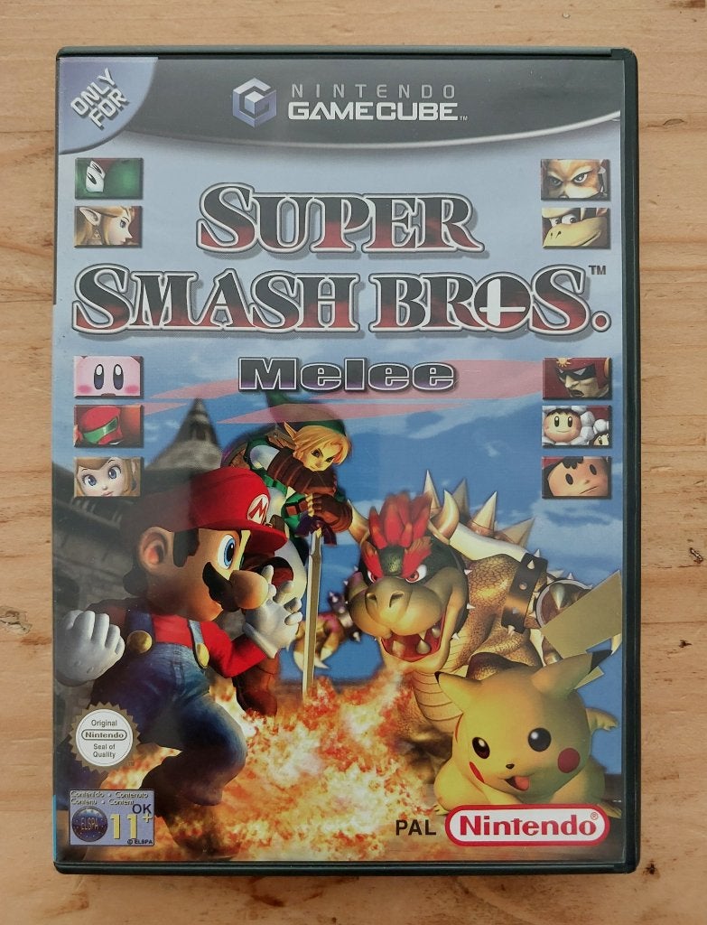 Super Smash Bros Melee Nintendo GameCube - PERFECTE DISC, Spelcomputers en Games, Games | Nintendo GameCube, Vechten, Ophalen of Verzenden