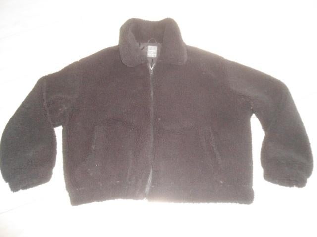 Primark; Leuke fluffy jas/jack; maat XL, Primark, Zwart, Maat 46/48 (XL) of groter, Ophalen of Verzenden