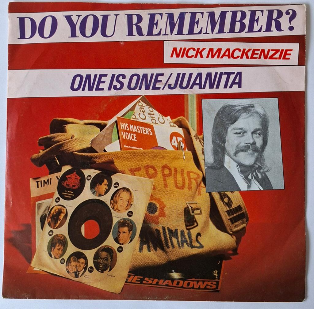 Nick Mackenzie       One is one / Juanita, Cd's en Dvd's, Vinyl Singles, Ophalen of Verzenden, Gebruikt, Pop