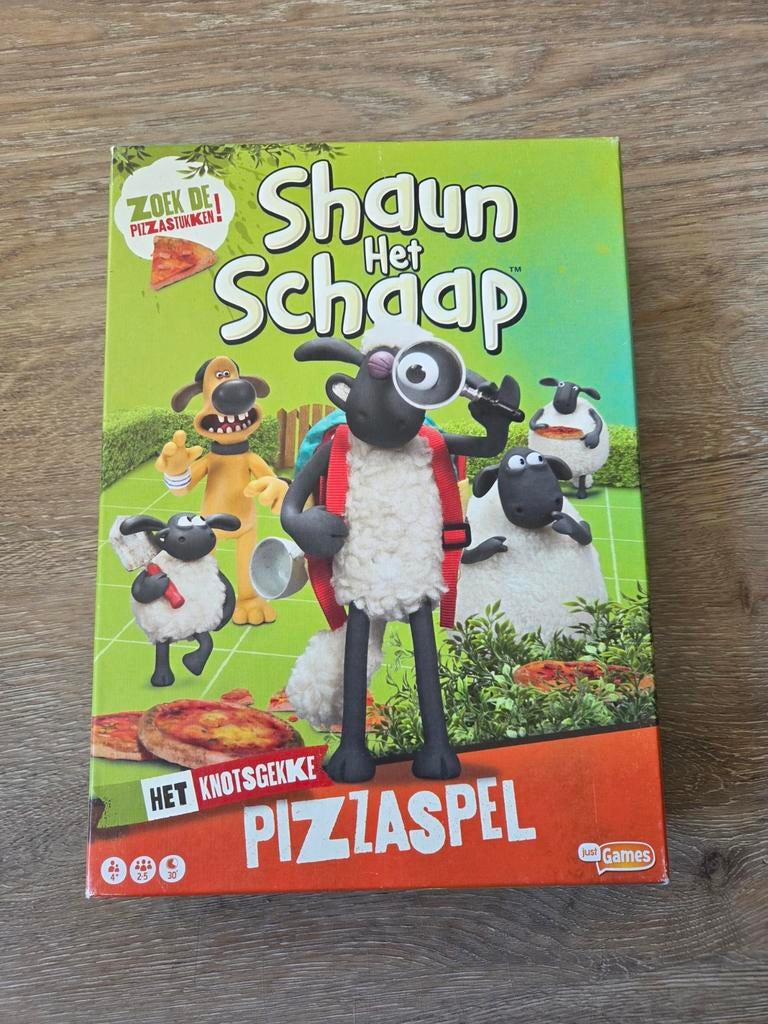 Shaun het schaap pizzaspel, Drie of vier spelers, Ophalen of Verzenden, Zo goed als nieuw