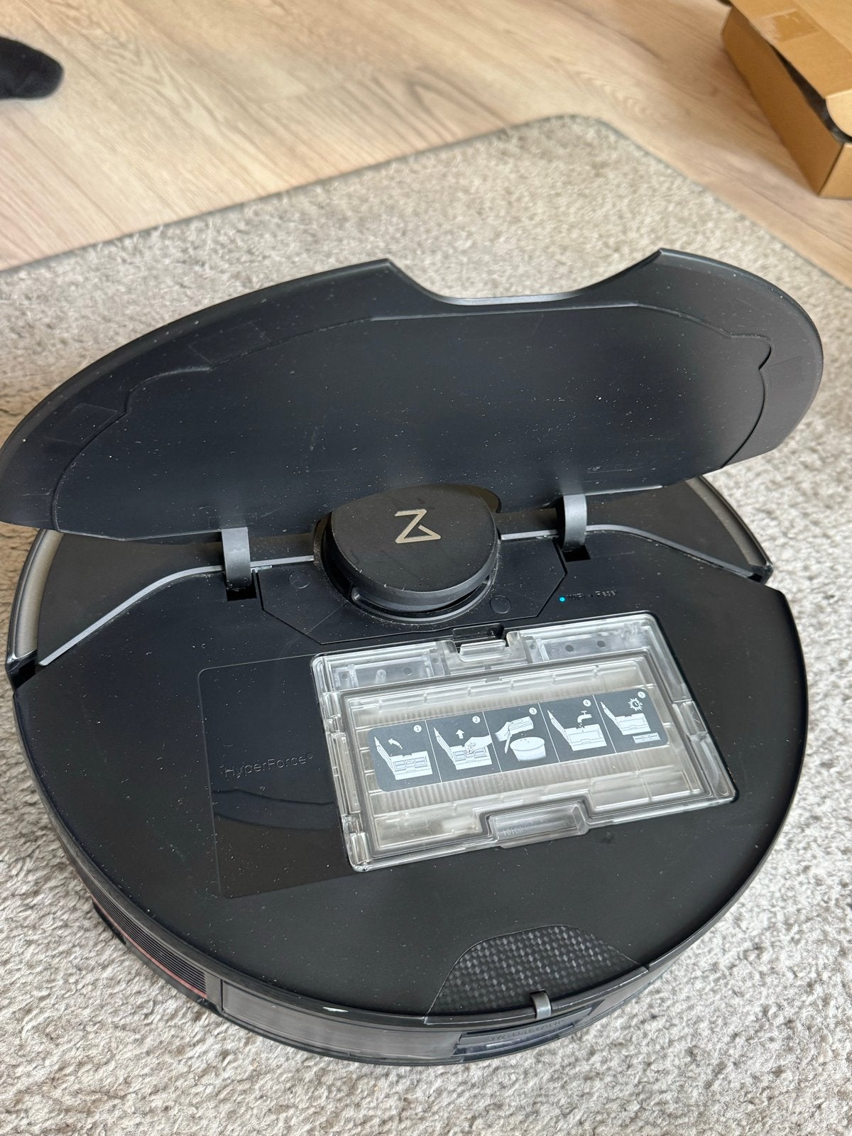 Roborock S7 MaxV Ultra Robotstofzuiger met Leegstation, Overige merken, Gebruikt, Beijing Roborock Technology Co., Ltd., Automatisch legen