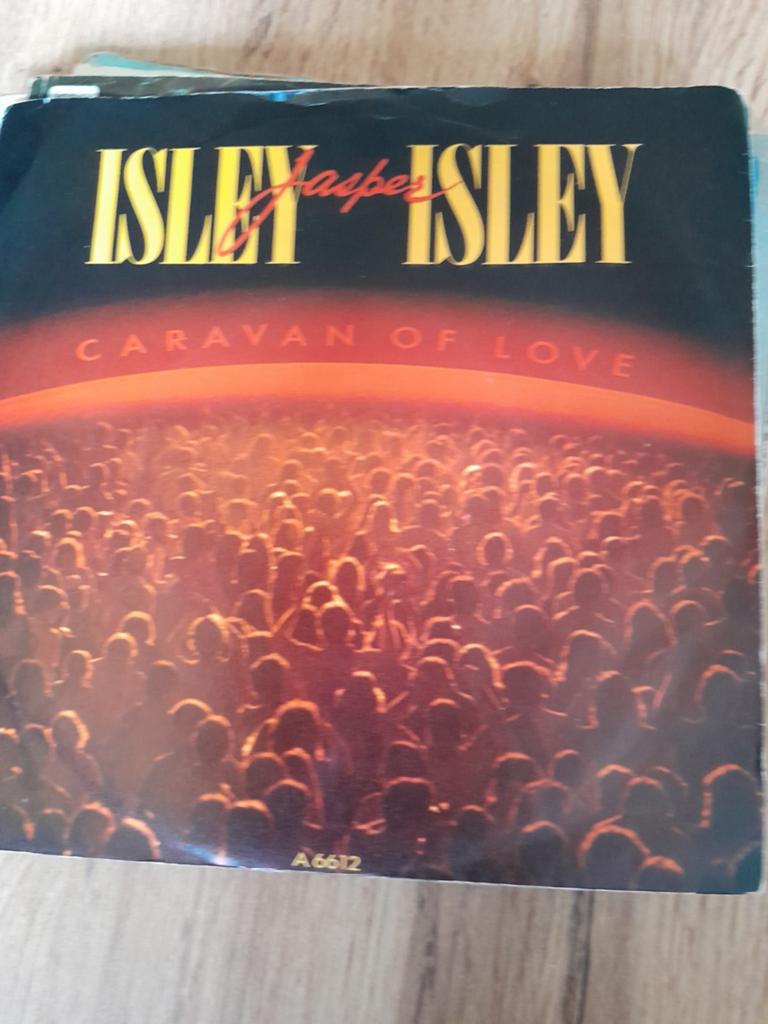 Isley jasper lsley 7 inch caravan of love, Ophalen of Verzenden, Zo goed als nieuw, Pop