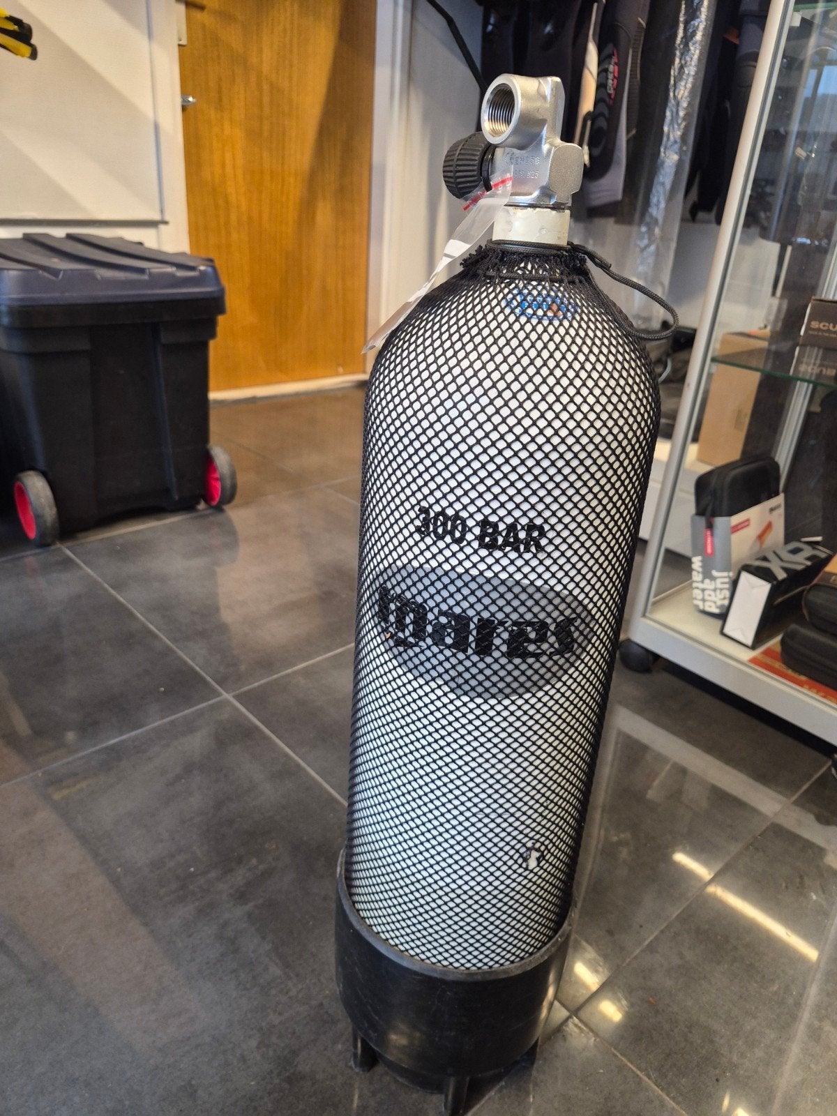 10 liter 300 bar, Ophalen of Verzenden, Zo goed als nieuw, Duikfles