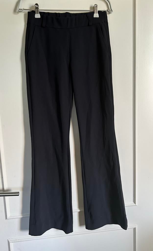 Zwarte Studio Anneloes Flair, Flaired Bonded broek XS, Zwart, Ophalen of Verzenden, Zo goed als nieuw, Maat 34 (XS) of kleiner
