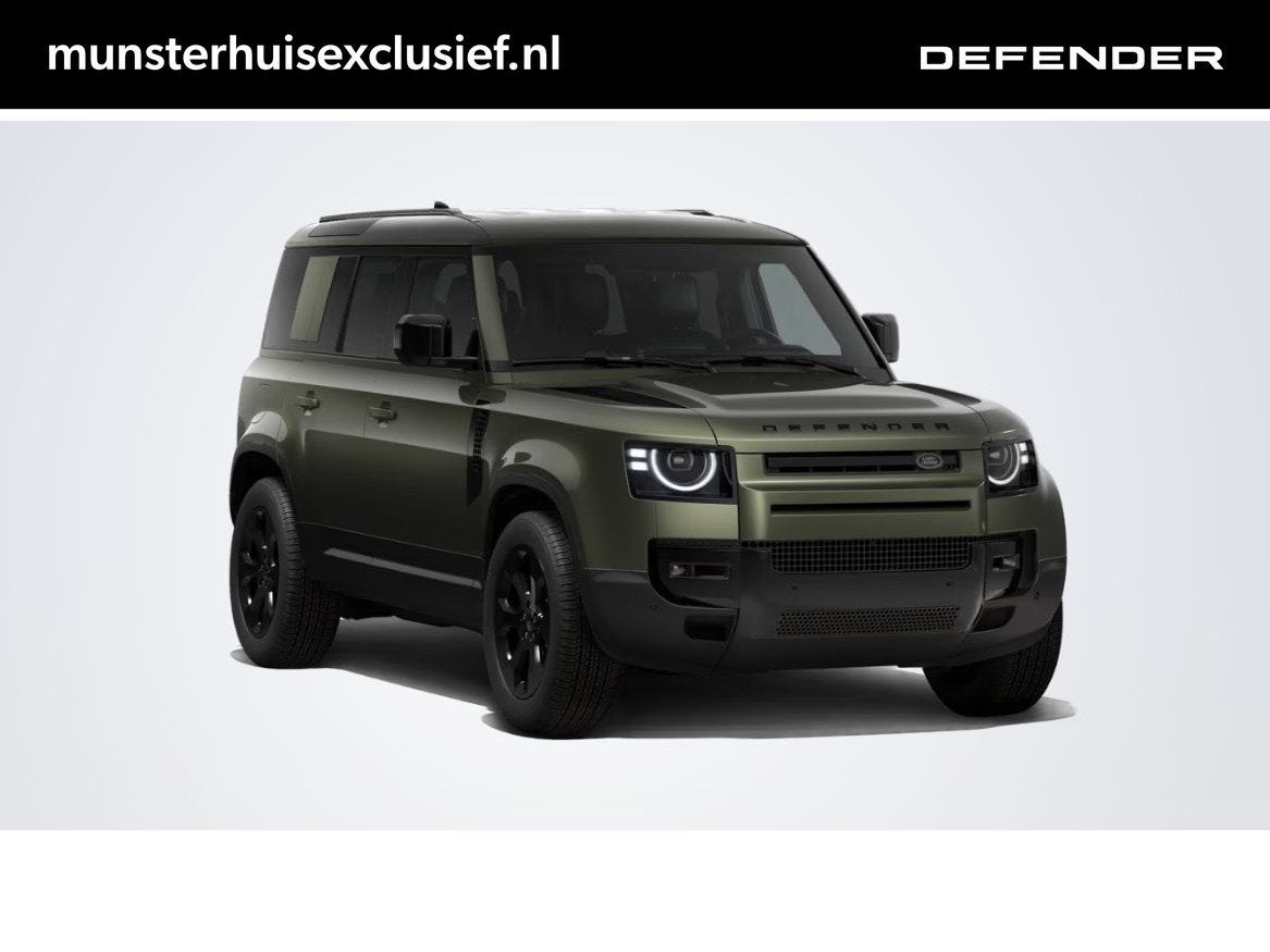 Land Rover Defender 110 2.0 P300e 110 Forest Edition | Koelv, Auto's, Automaat, 12 maanden, Zwart, 4 cilinders