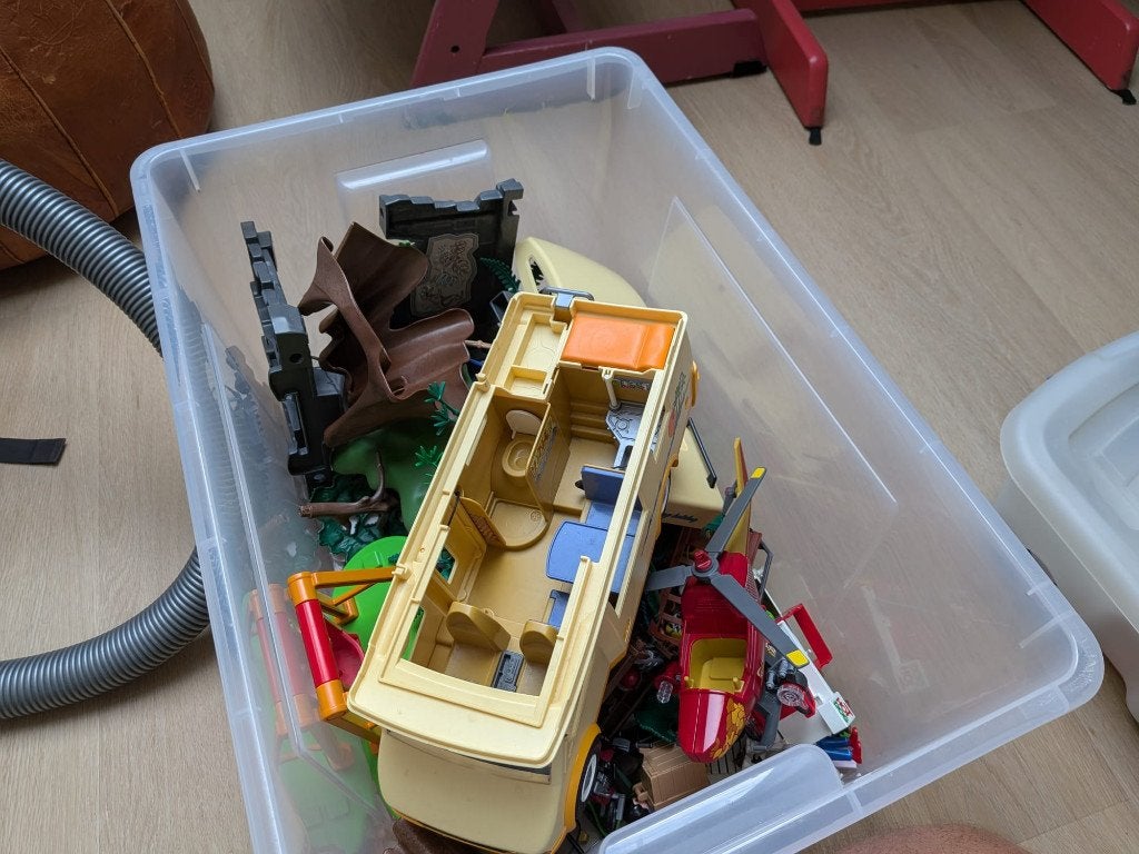 Bakken Playmobil met ziekenhuisset, camper, huiskamer & meer, Ophalen, Gebruikt, Complete set, Overige typen