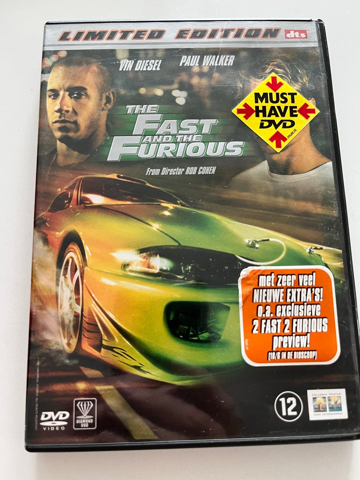 The Fast and the Furious Limited Edition DVD, Verzenden, Nederlands, Actie, Vanaf 12 jaar
