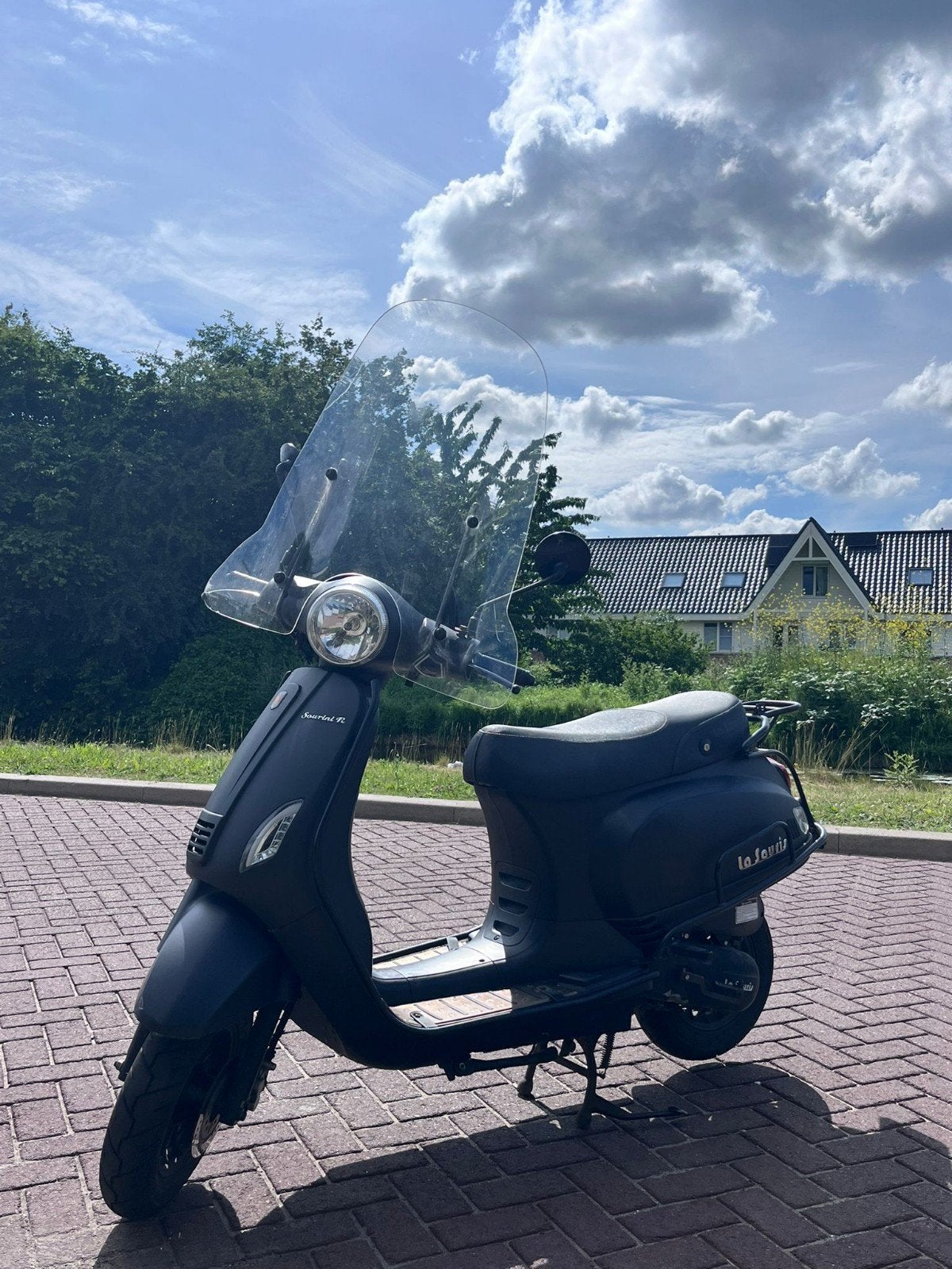 La Souris Sourini R - Mat Zwart Scooter, Gebruikt, Benzine, Ophalen, Overige merken