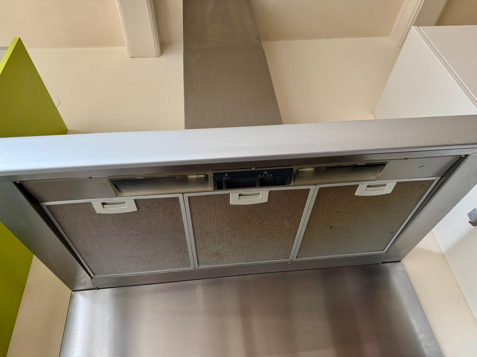 Afzuigkap Bosch 90 cm, Ophalen, Gebruikt, Vrijstaand, Wandschouwkap
