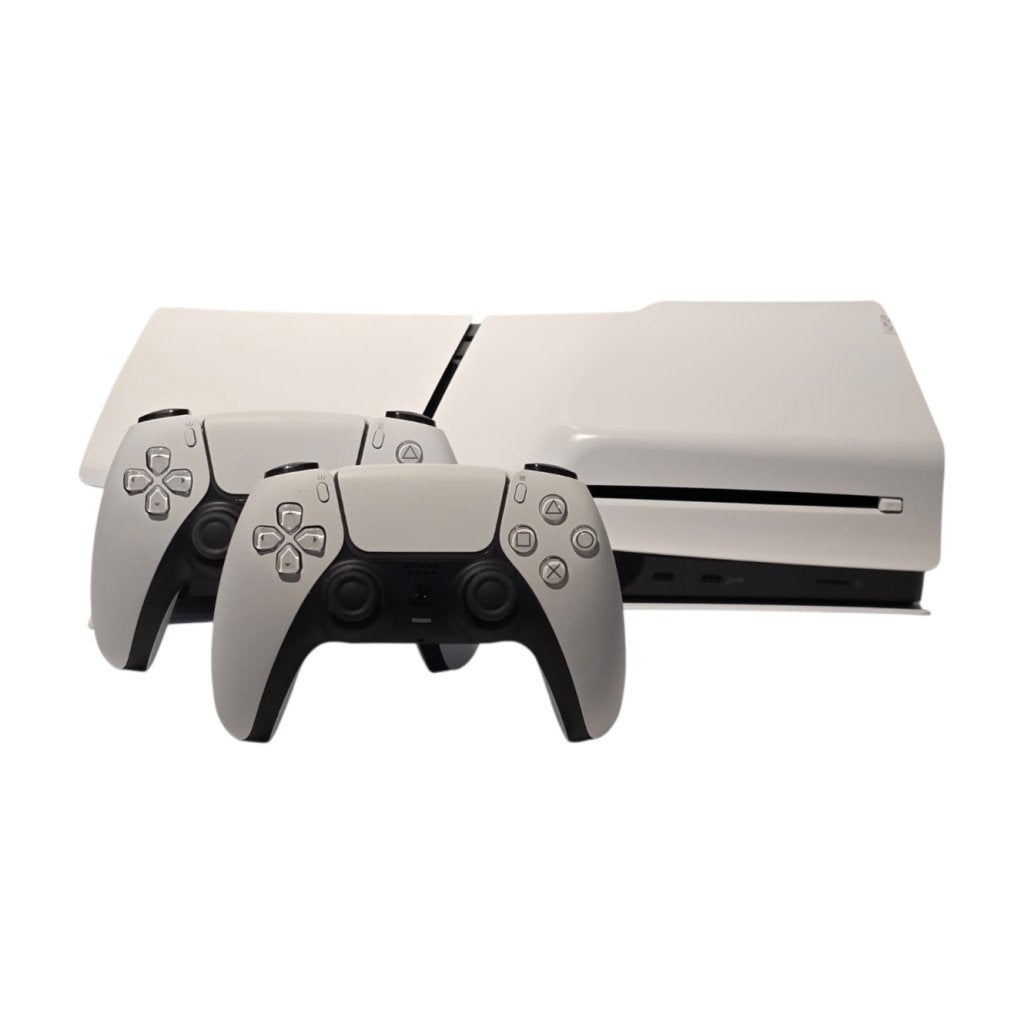 Playstation 5 Slim Disc 825GB White | 2x Controller, Sony, Gebruikt, Support@sony.com, 1-7-1 Konan, Minato-ku
Tokyo 108-0075
Japan