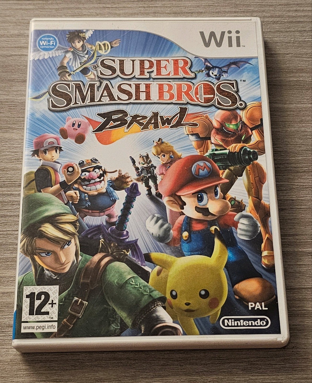 Super Smash Bros. Brawl - Wii (PAL), Spelcomputers en Games, Games | Nintendo Wii, Vechten, Ophalen of Verzenden, Zo goed als nieuw