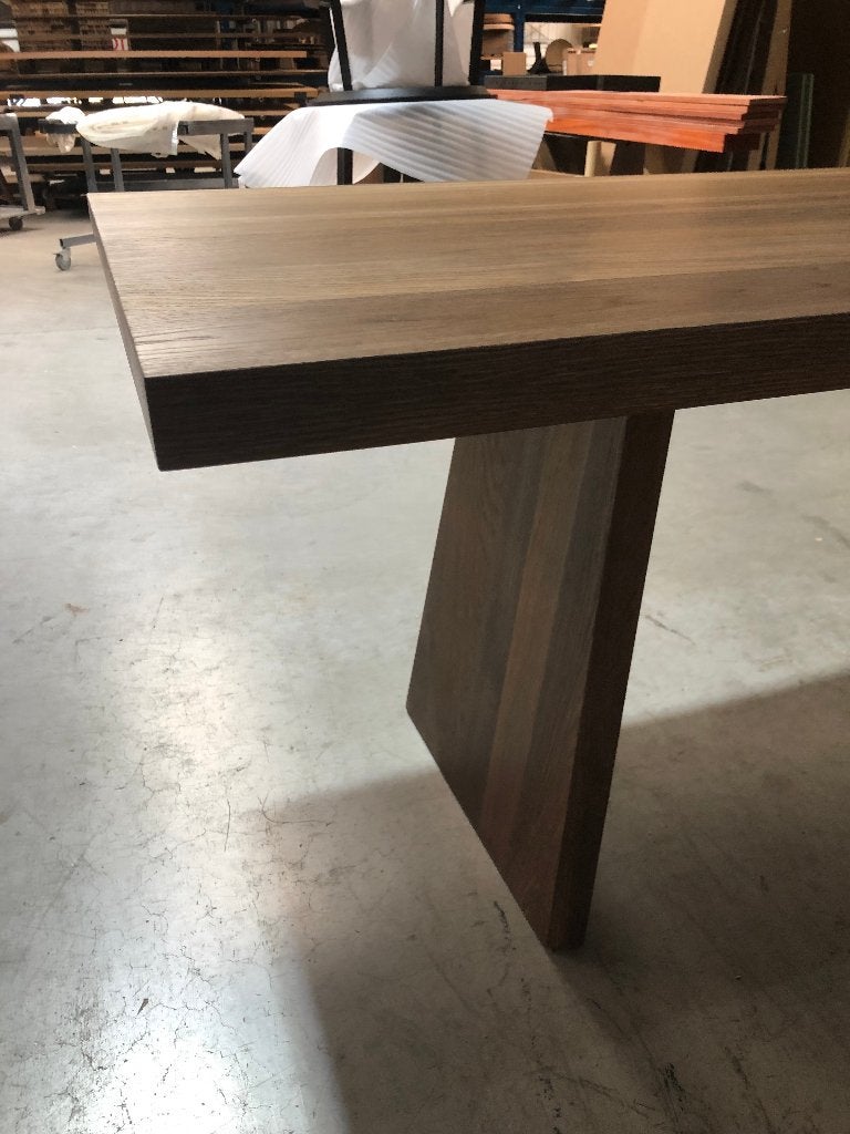 Linteloo eetkamertafel Space, Huis en Inrichting, Ophalen, Design Linteloo, Eikenhout, 50 tot 100 cm