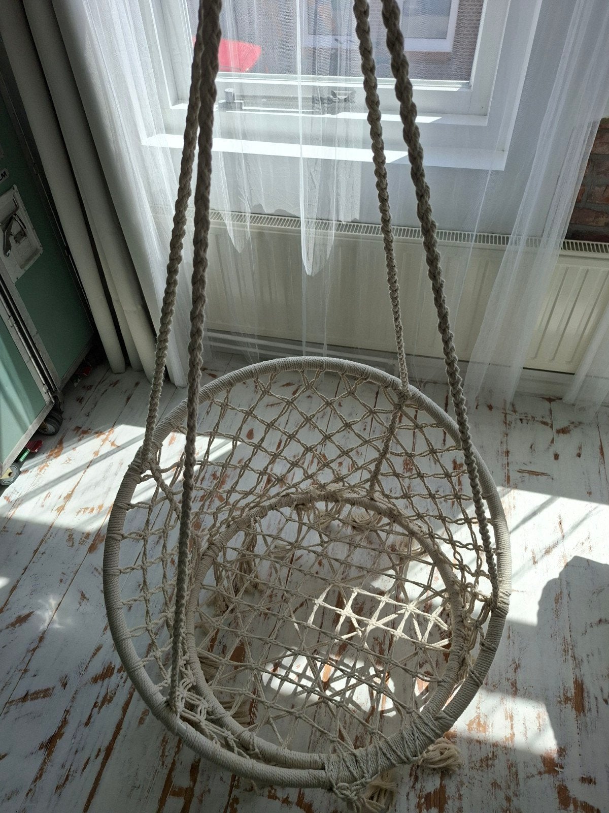Hangstoel macramé xenos nieuw, Ophalen, Nieuw
