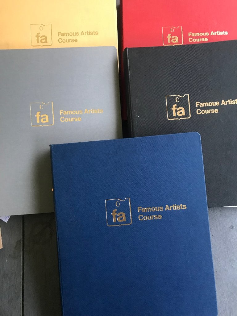 5-delige Famous Artists Course - Teken- en Schildercursus, Ophalen of Verzenden, Zo goed als nieuw, Overige typen