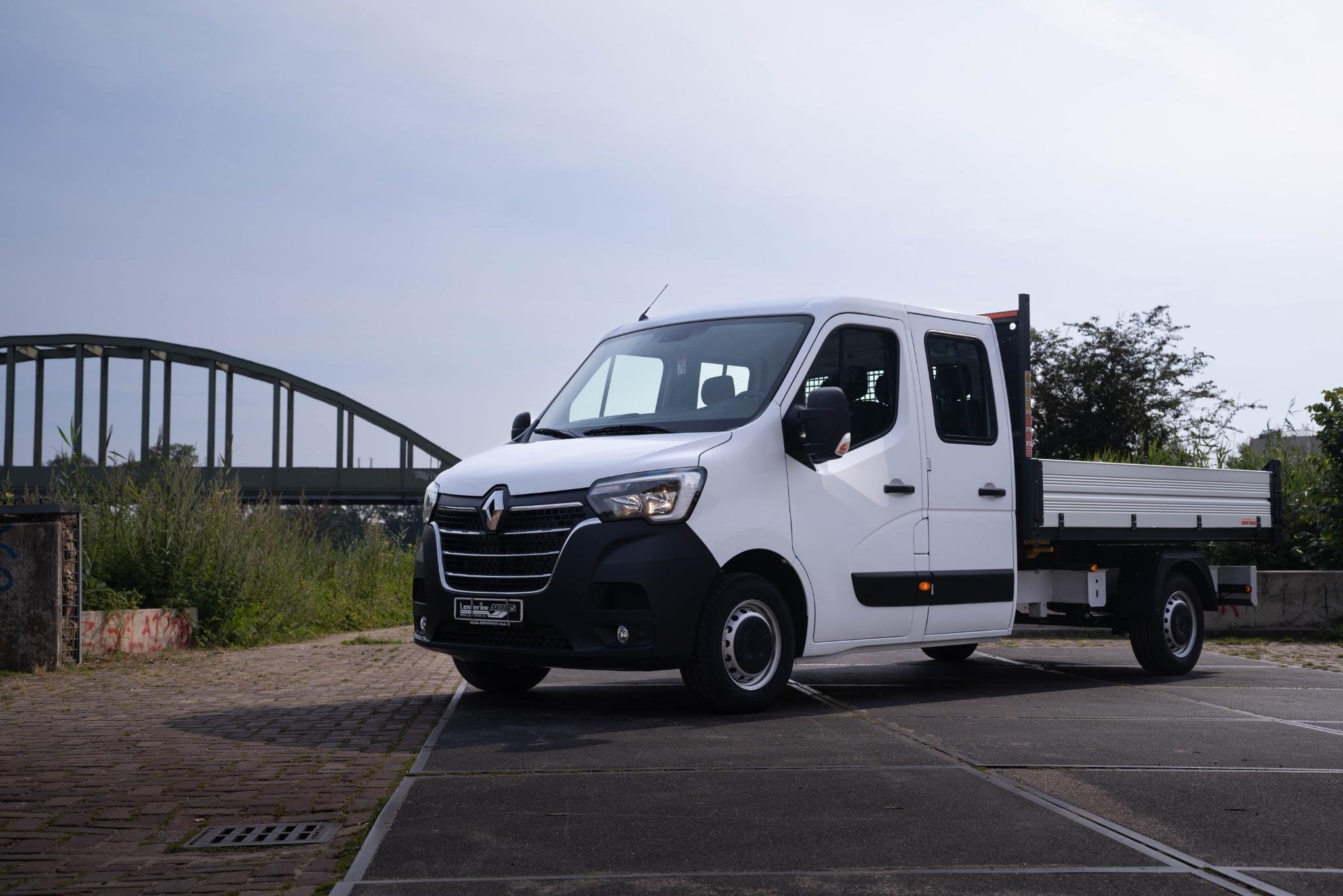 Renault Master 2.3 dCi 165 pk Kipper Dubbel Cabine 6-Zits Ai, Auto's, Voorwielaandrijving, Stof, Gebruikt, Renault